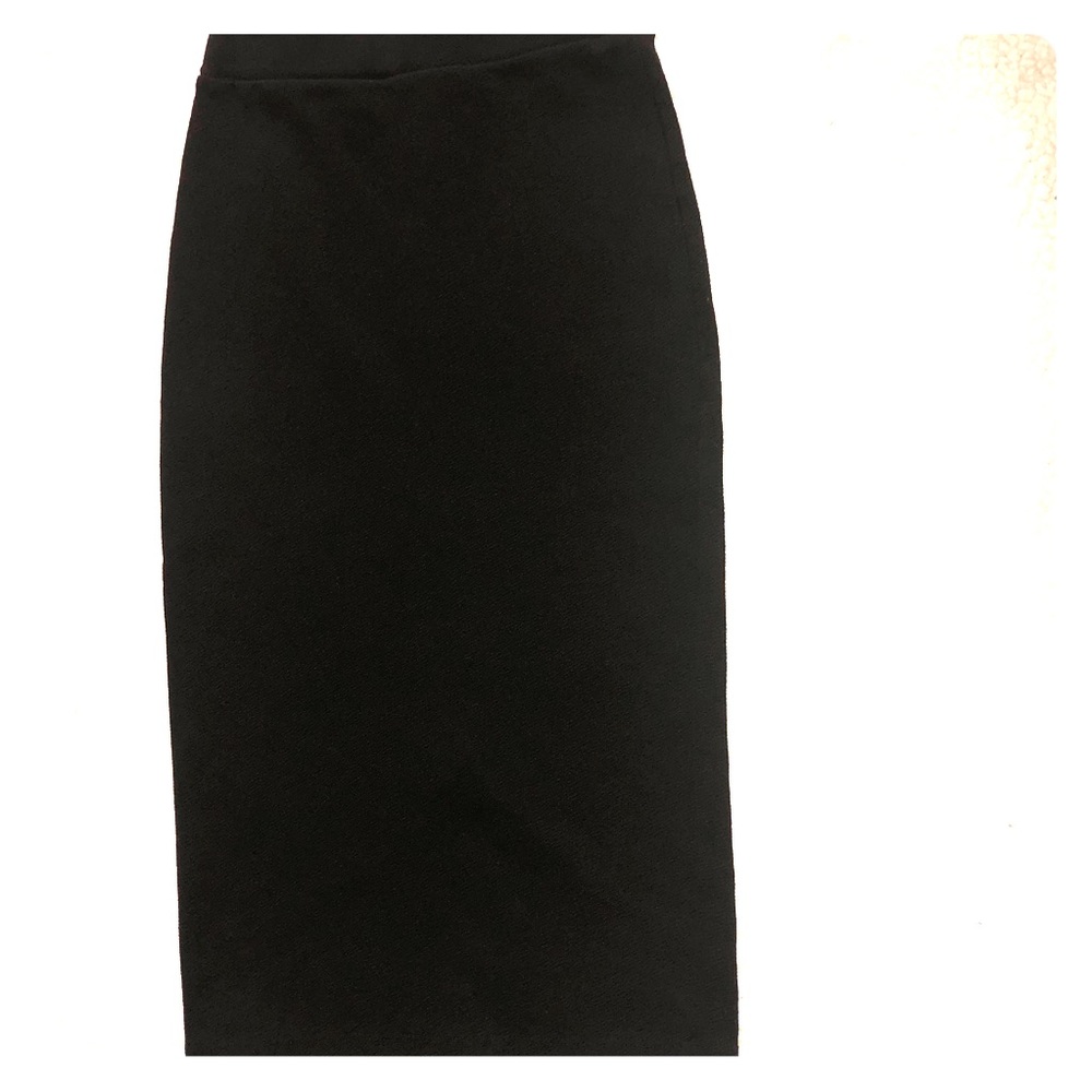 Midi high rise skirt